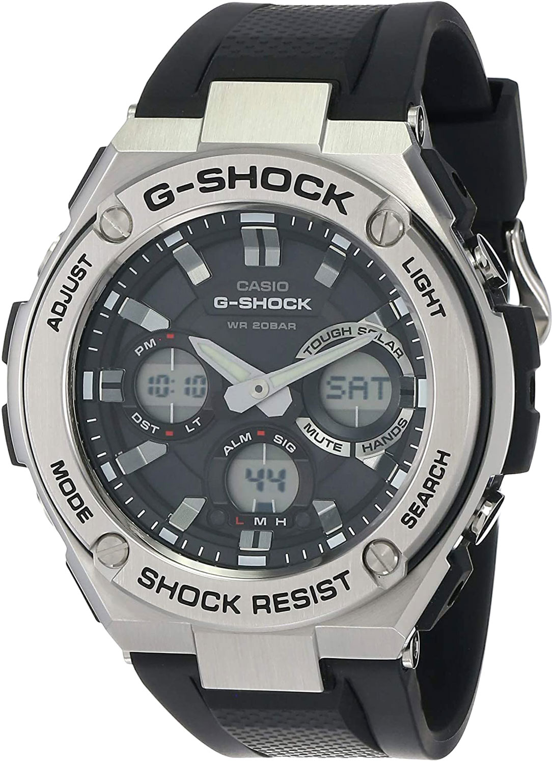 Японские наручные часы Casio G-SHOCK GST-S110-1A с хронографом