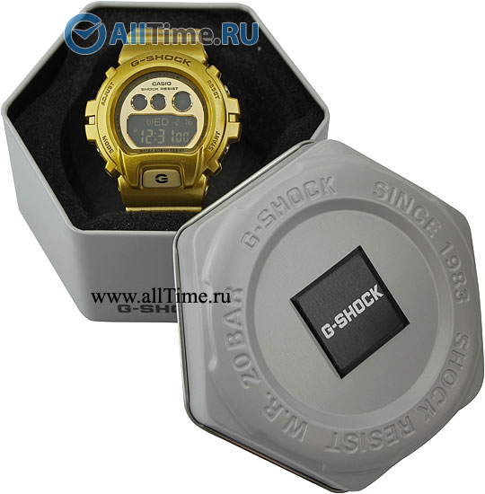 Японские наручные часы Casio G-SHOCK GMD-S6900SM-9E с хронографом