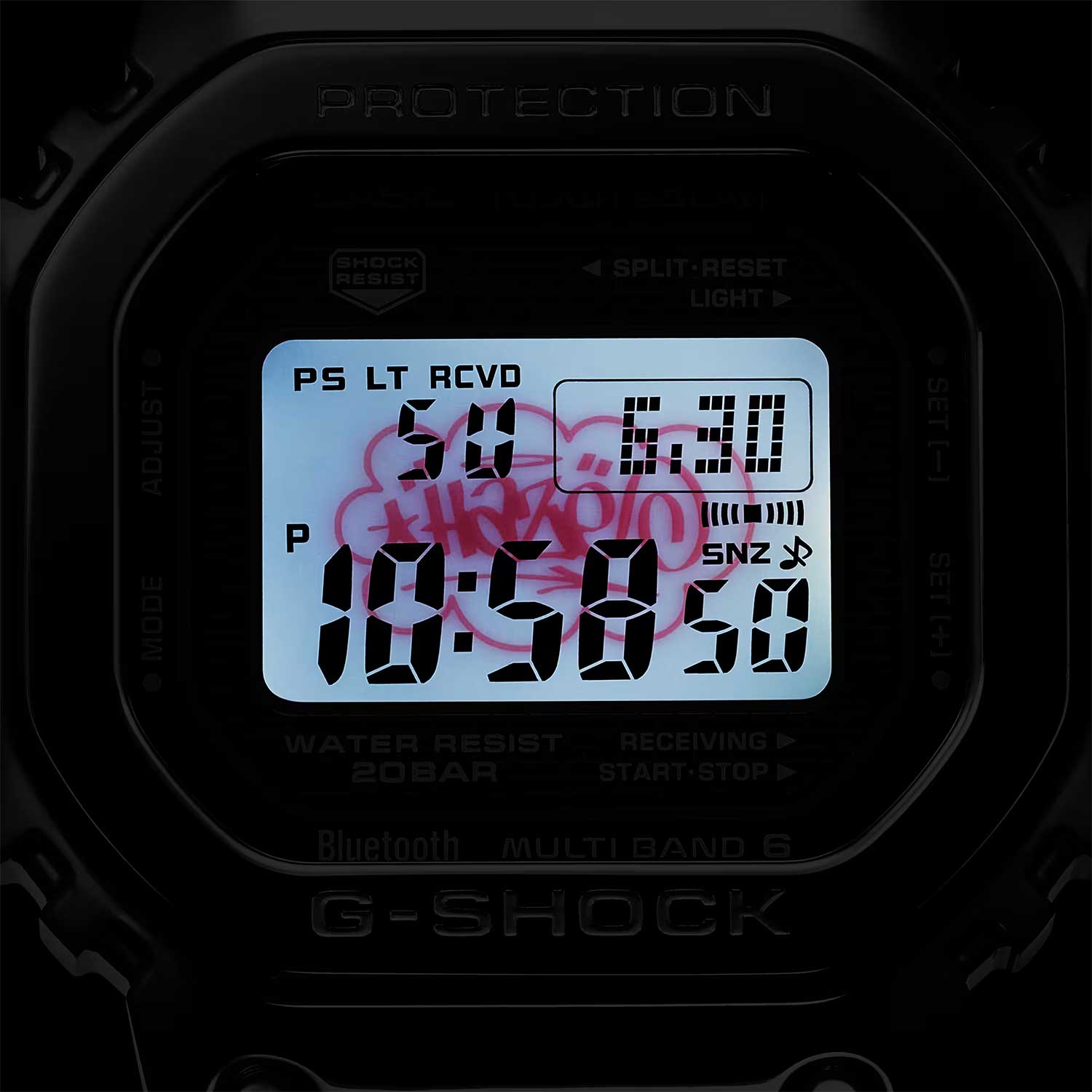 Японские наручные часы Casio G-SHOCK GMW-B5000EH-1ER с хронографом
