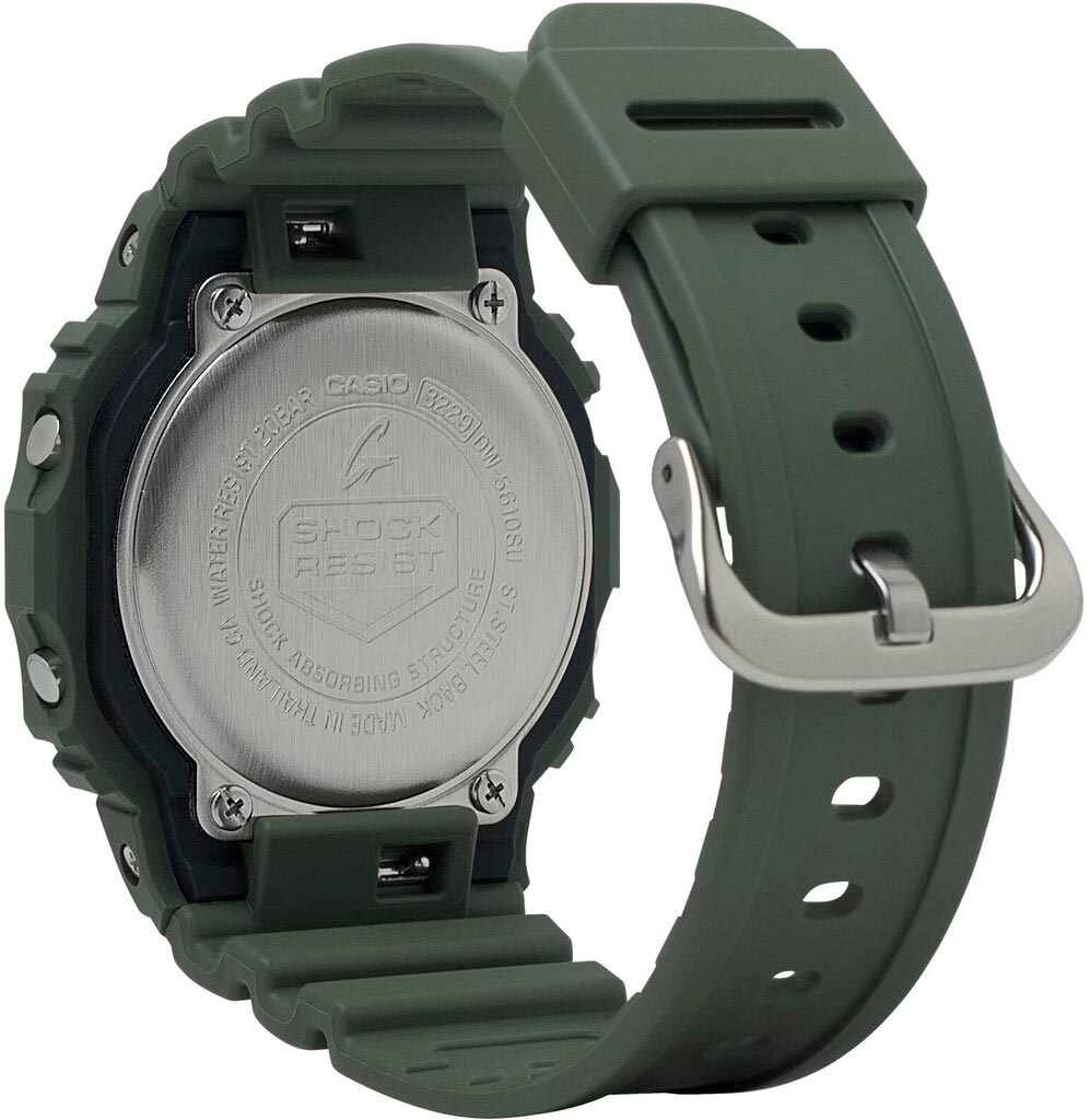 Японские наручные часы Casio G-SHOCK DW-5610SU-3ER с хронографом