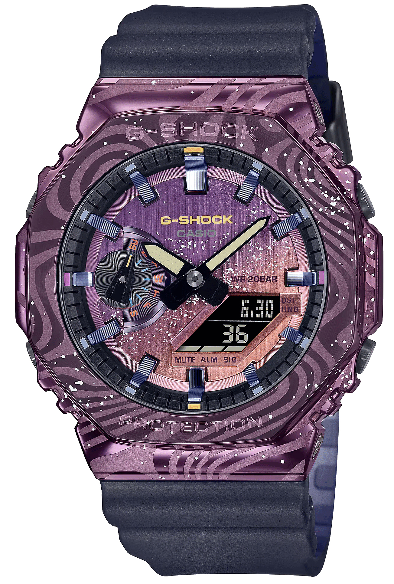 Японские наручные часы CASIO G-SHOCK GM-2100MWG-1A