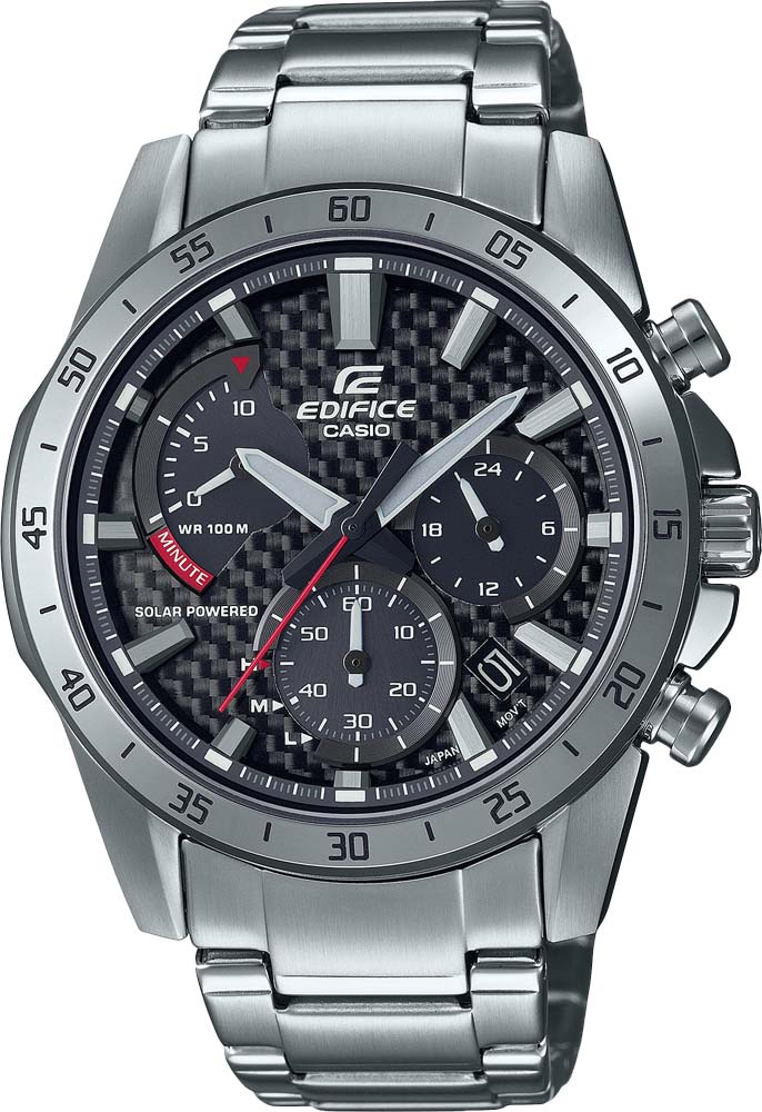 Японские наручные часы Casio Edifice EFS-S580D-1AVUEF с хронографом