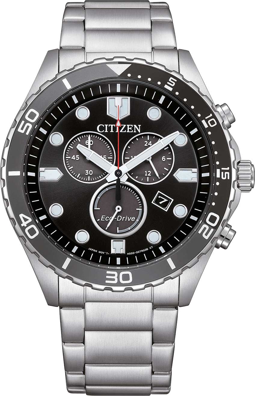 Японские наручные часы Citizen AT2568-82E с хронографом