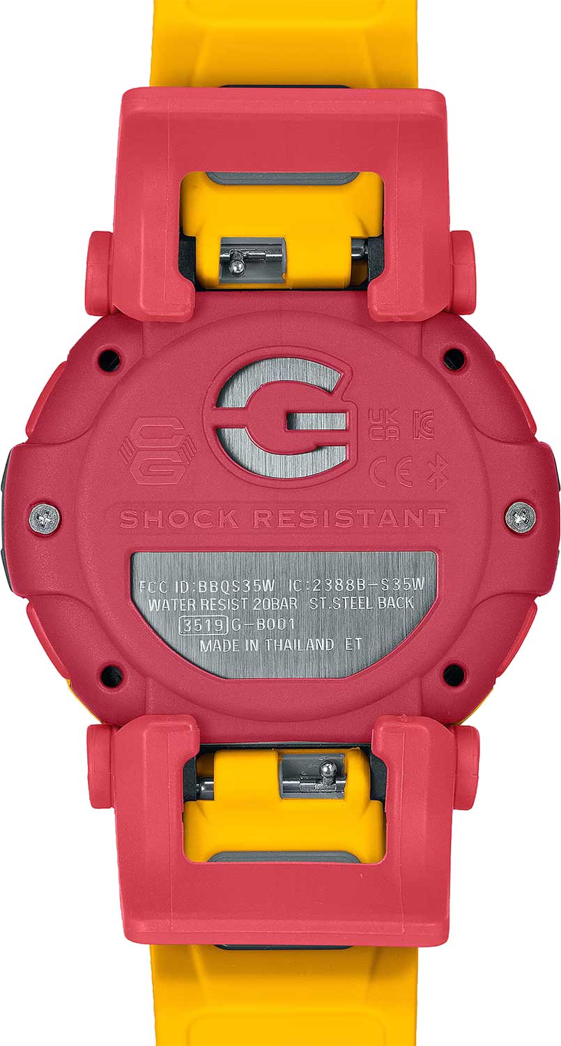 Японские наручные часы Casio G-SHOCK G-B001MVE-9 с хронографом