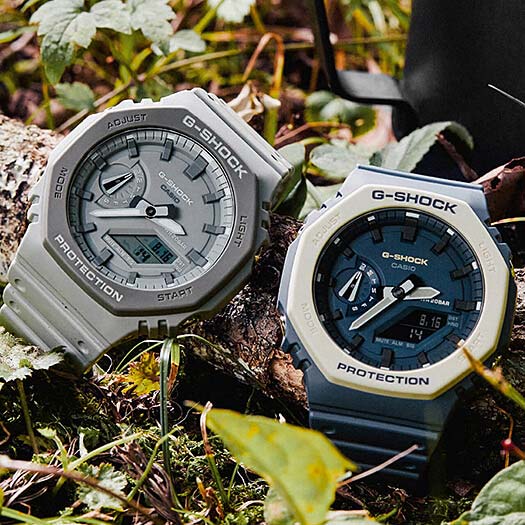 Японские наручные часы Casio G-SHOCK GA-2110ET-2AER с хронографом