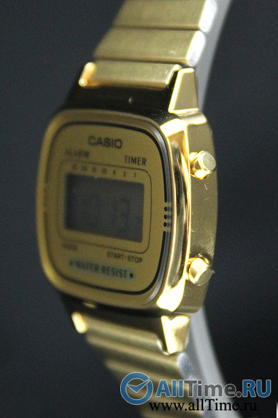 Японские наручные часы Casio Vintage LA-670WEGA-9E с хронографом