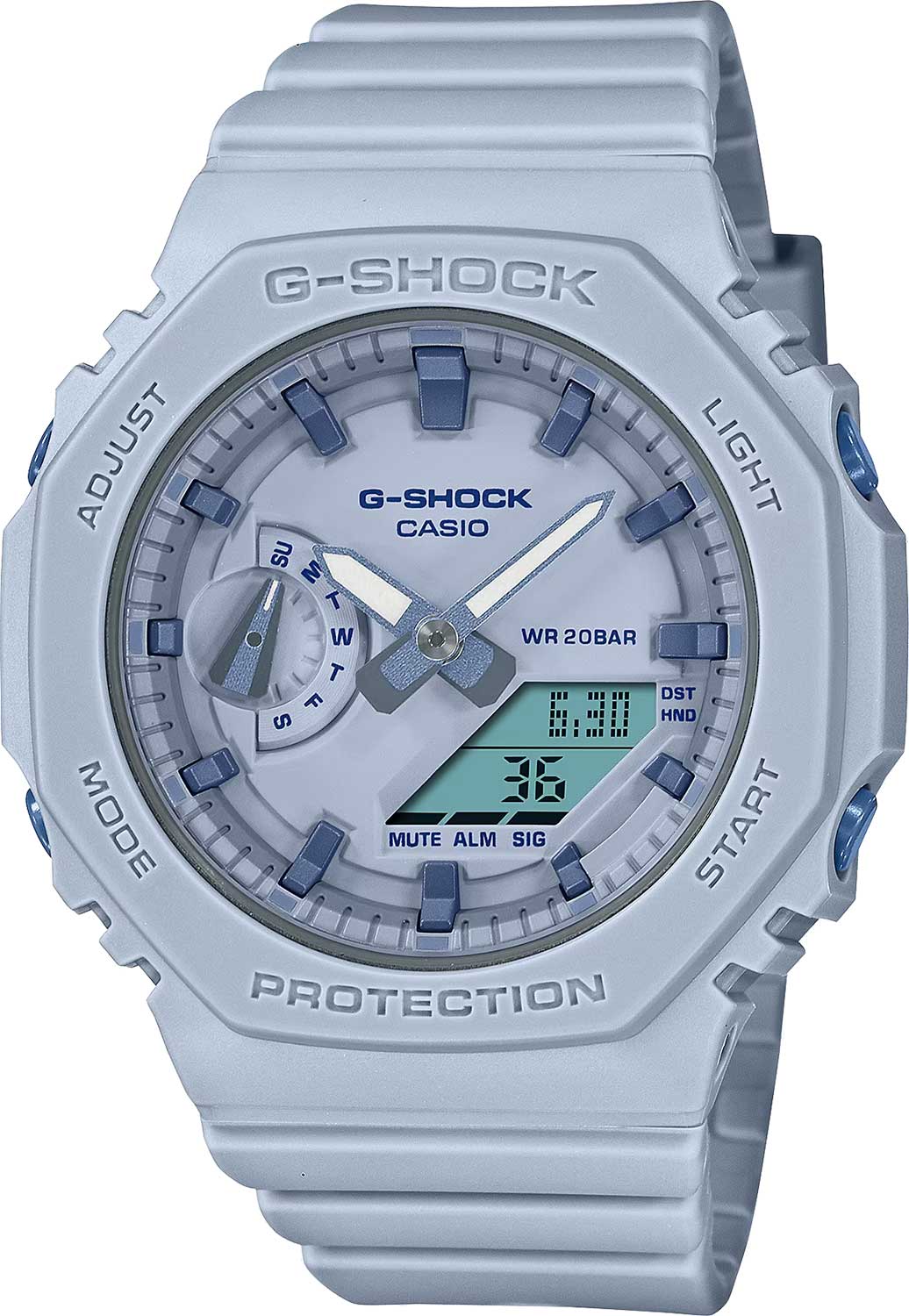 Японские наручные часы Casio G-SHOCK GMA-S2100BA-2A2 с хронографом