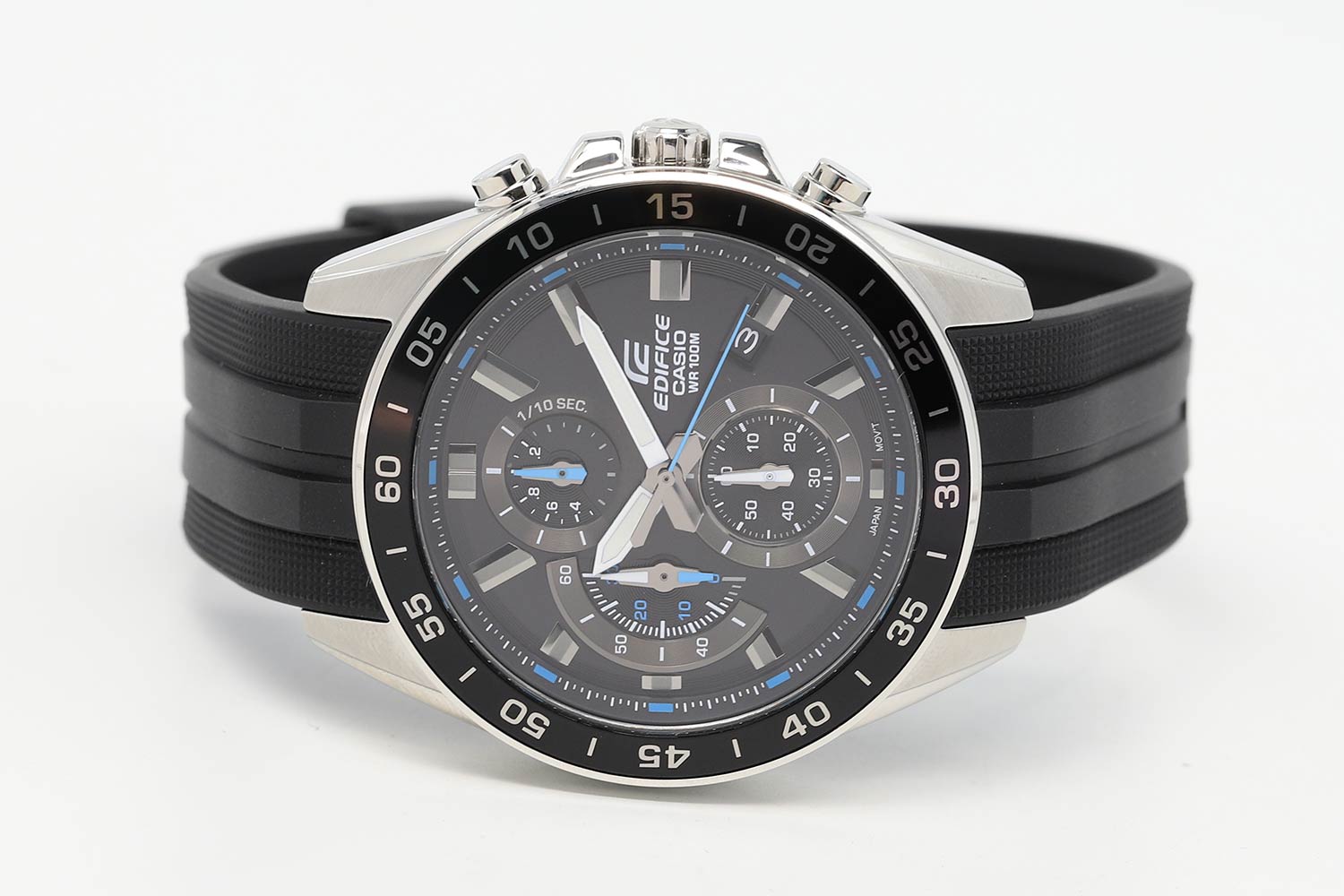 Японские наручные часы Casio Edifice EFV-550P-1A с хронографом