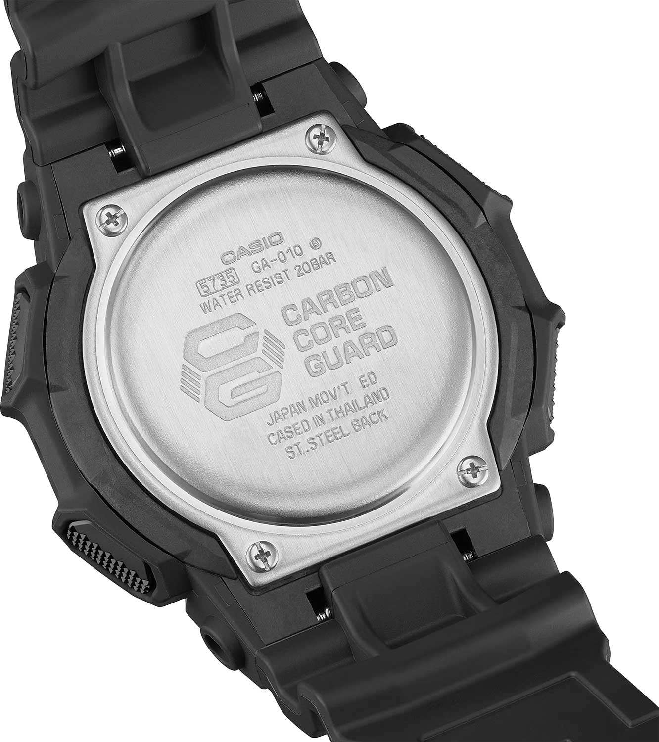 Японские наручные часы Casio G-SHOCK GA-010-1A с хронографом