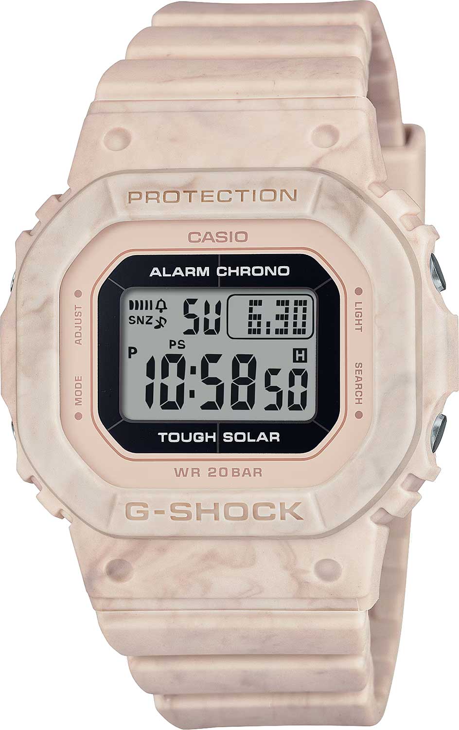 Японские наручные часы Casio G-SHOCK GMS-S5600RT-4 с хронографом