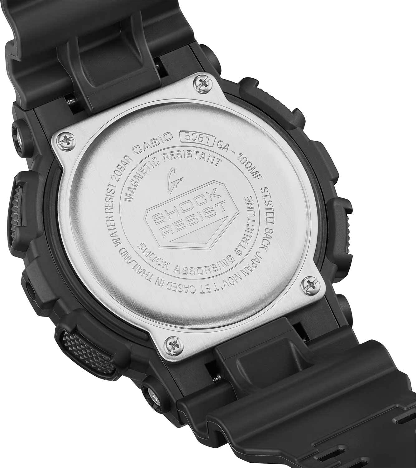 Японские наручные часы Casio G-SHOCK GA-100MF-1A с хронографом