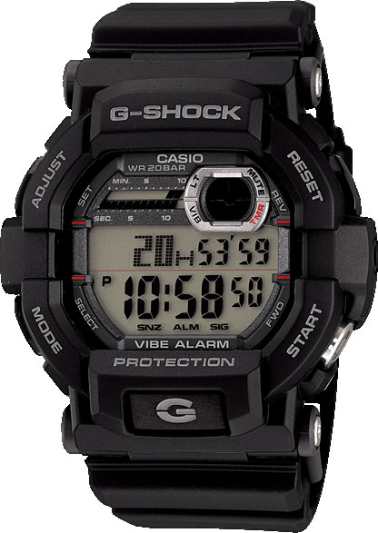 Японские наручные часы Casio G-SHOCK GD-350-1E с хронографом