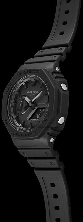 Японские наручные часы Casio G-SHOCK GA-2100-1A1ER с хронографом