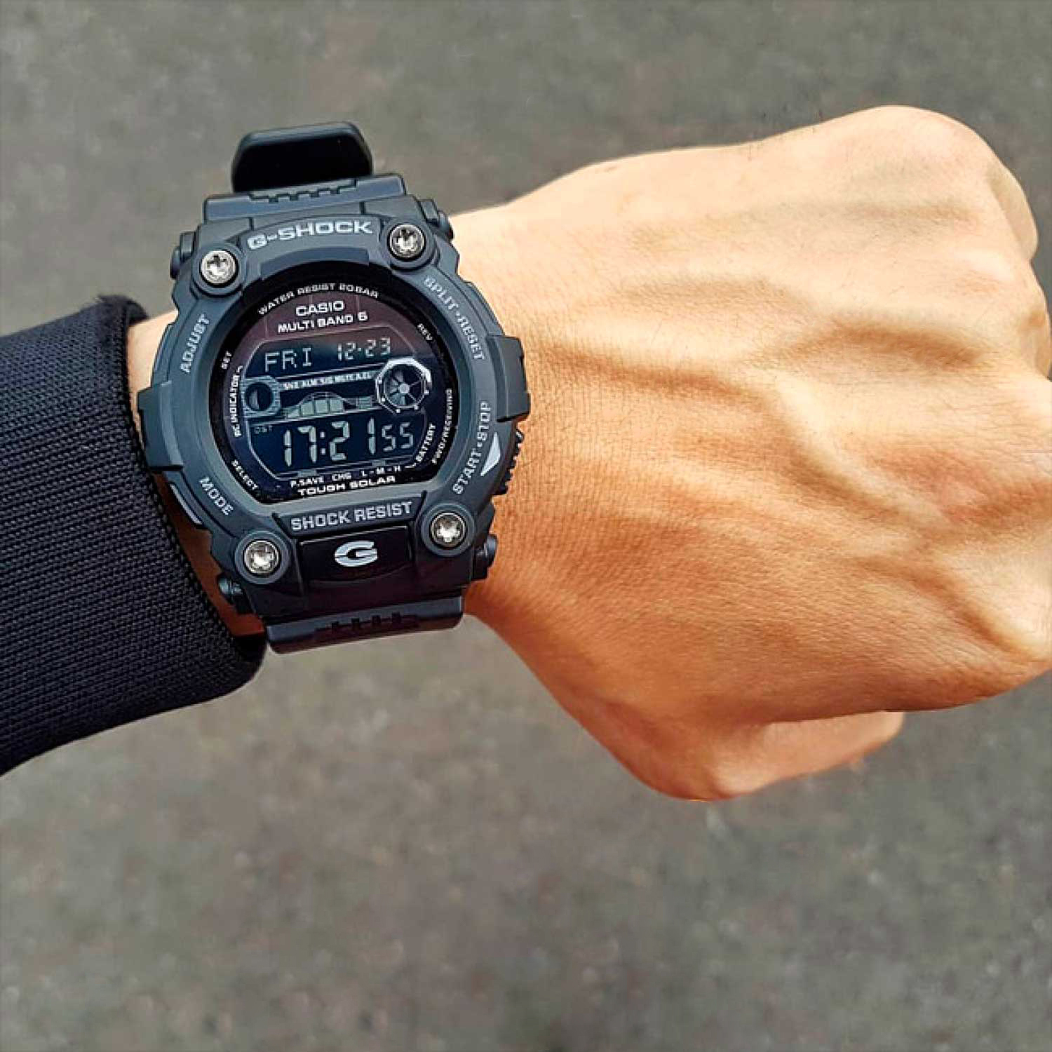 Японские наручные часы Casio G-SHOCK GW-7900B-1E с хронографом