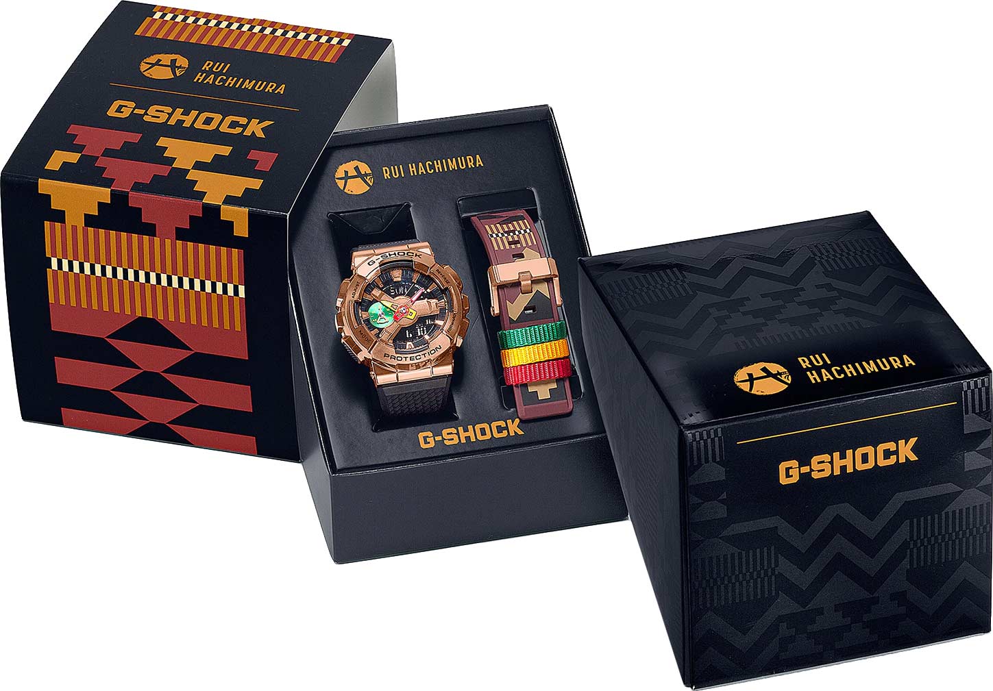 Японские наручные часы Casio G-SHOCK GM-110RH-1AER с хронографом