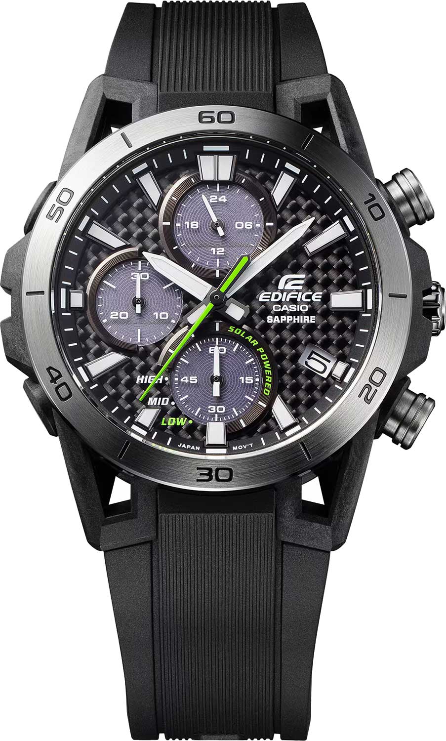 Японские наручные часы Casio Edifice EFS-S640PB-1A с хронографом