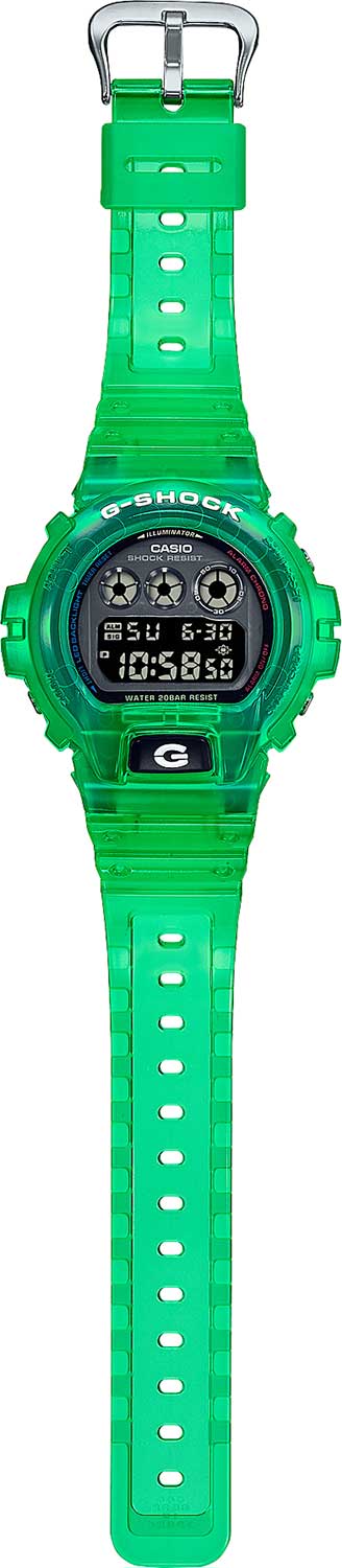 Японские наручные часы Casio G-SHOCK DW-6900JT-3 с хронографом