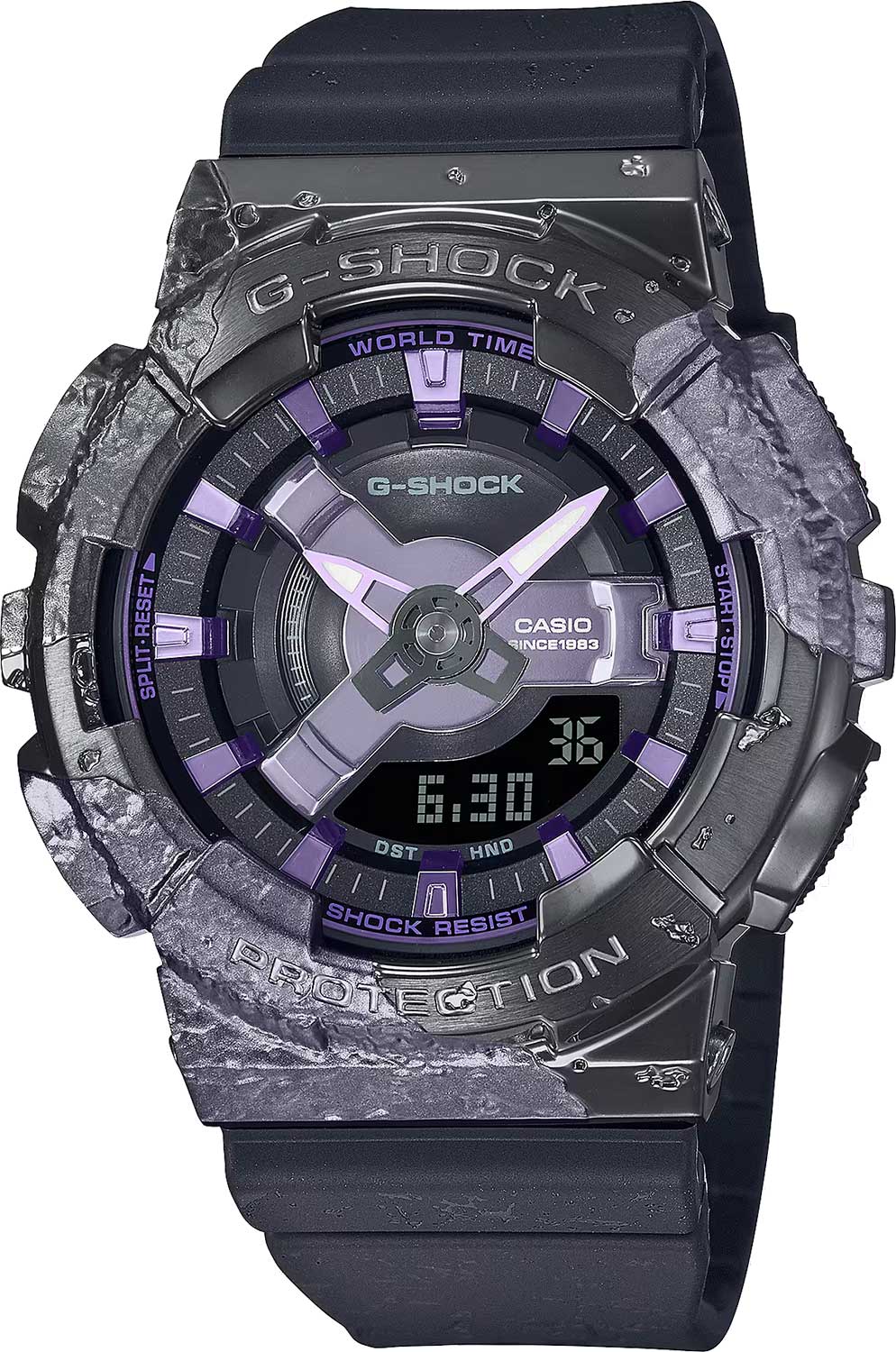 Японские наручные часы Casio G-SHOCK GM-S114GEM-1A2 с хронографом
