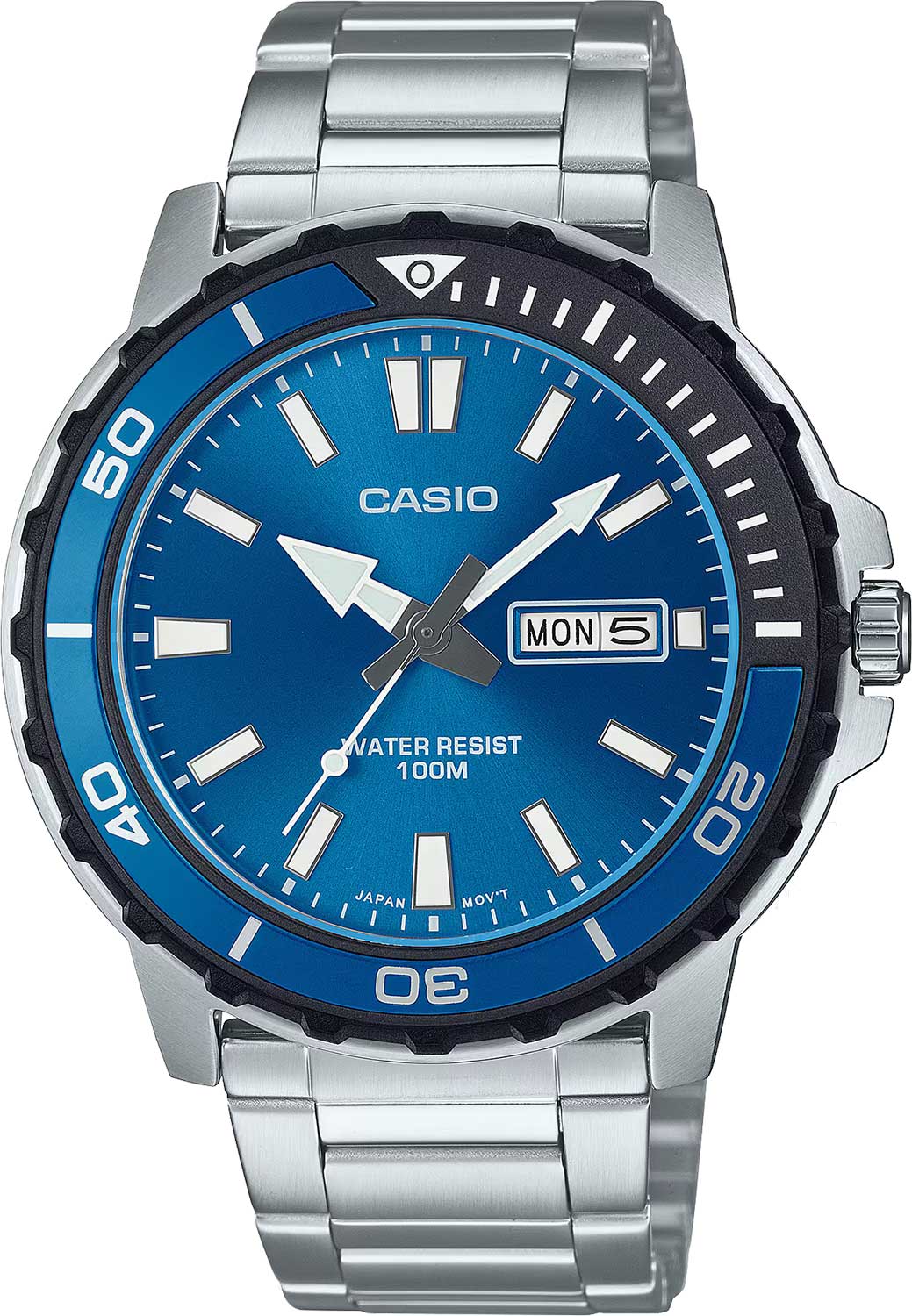 Японские наручные часы Casio Collection MTD-125D-2A1