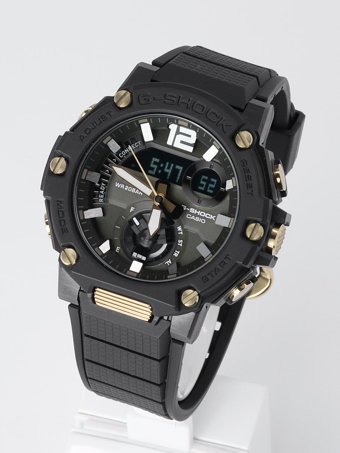 Японские наручные часы Casio G-SHOCK GST-B300B-1AER с хронографом