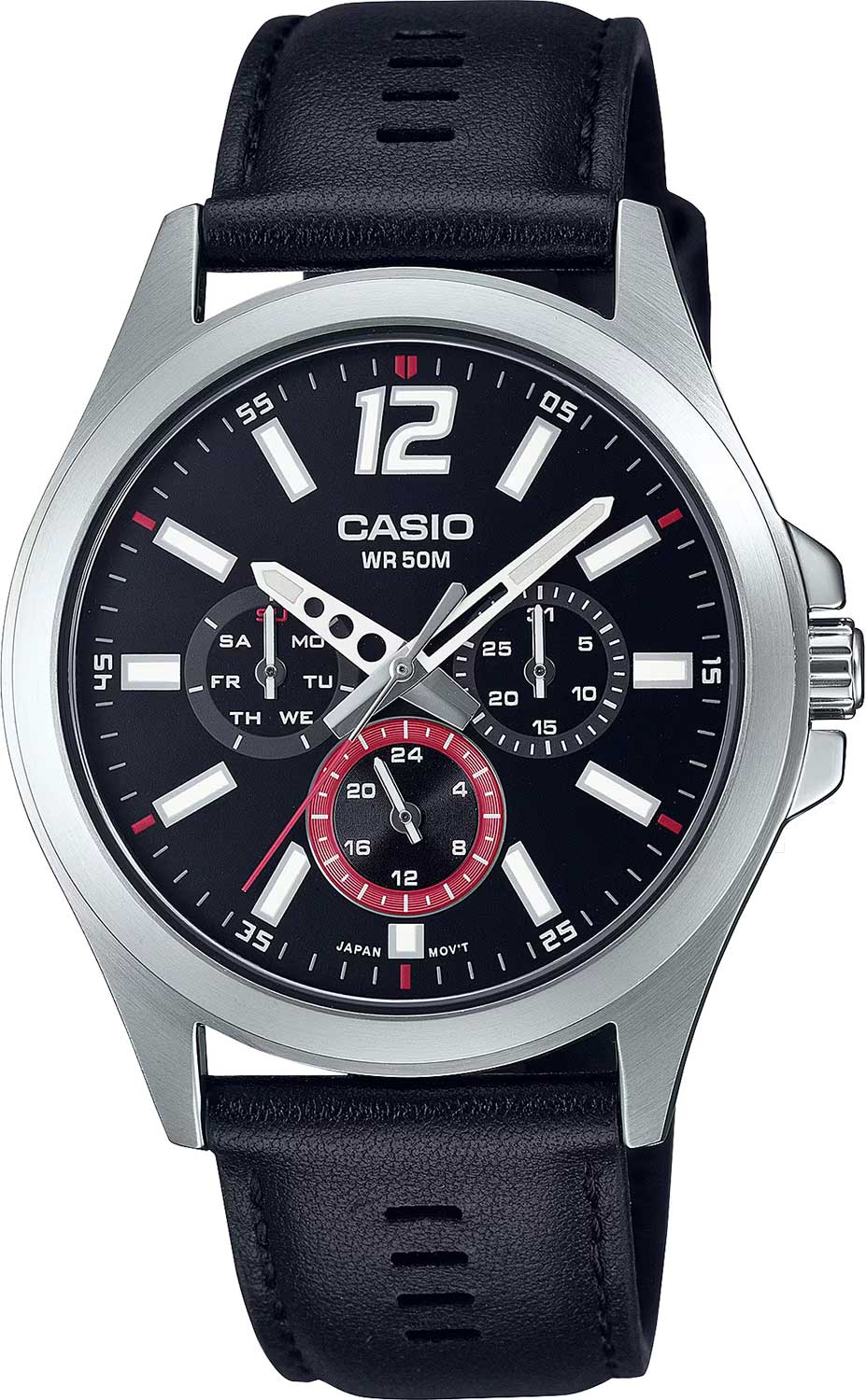 Японские наручные часы Casio Collection MTP-E350L-1B