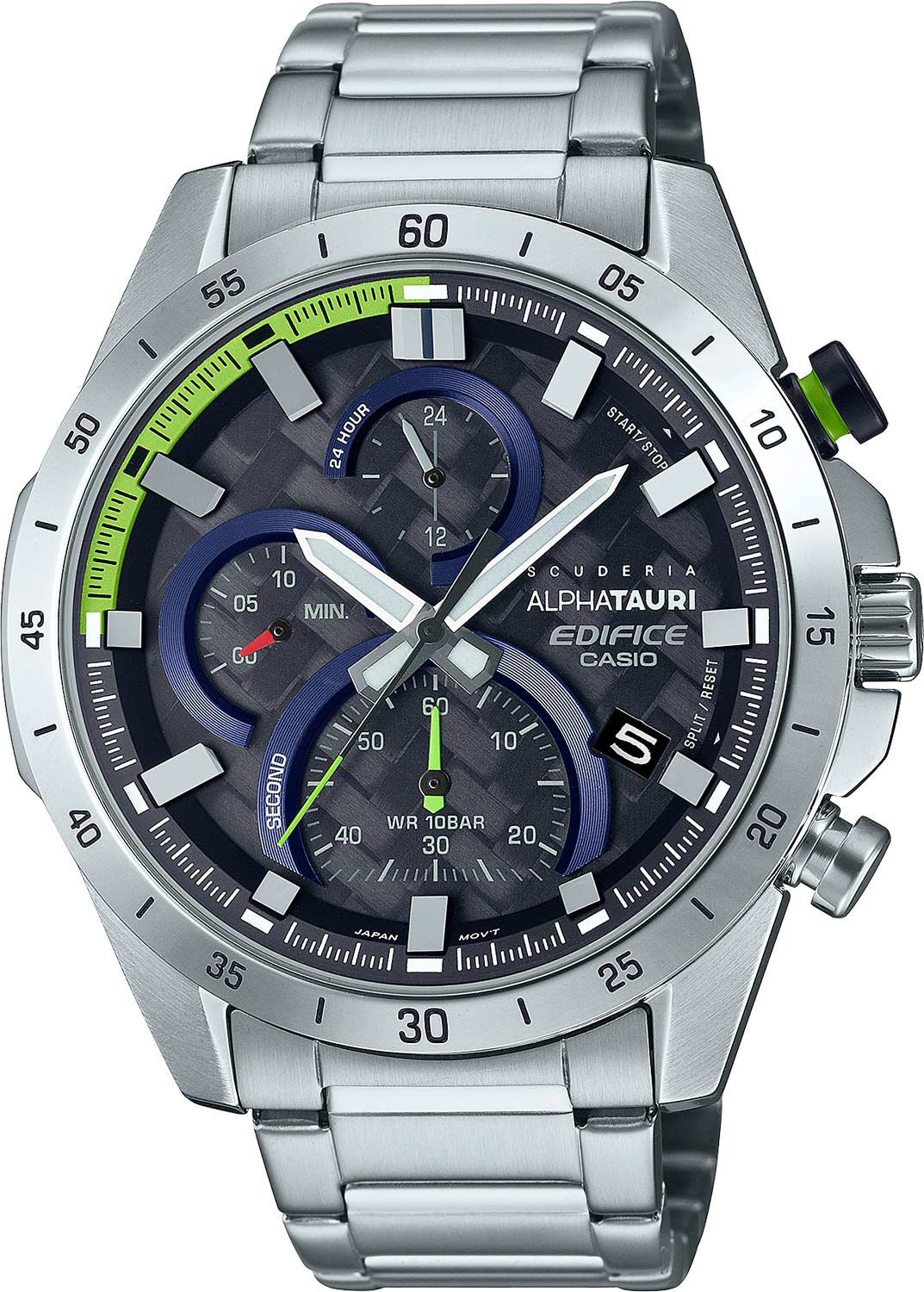 Японские наручные часы Casio Edifice EFR-571AT-1AER с хронографом