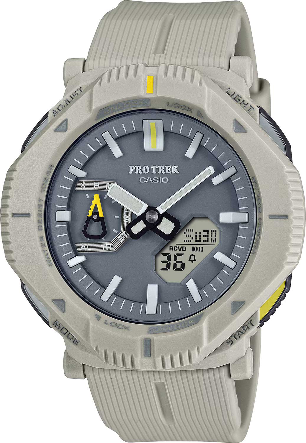 Японские наручные часы Casio Pro Trek PRJ-B001-7 с хронографом