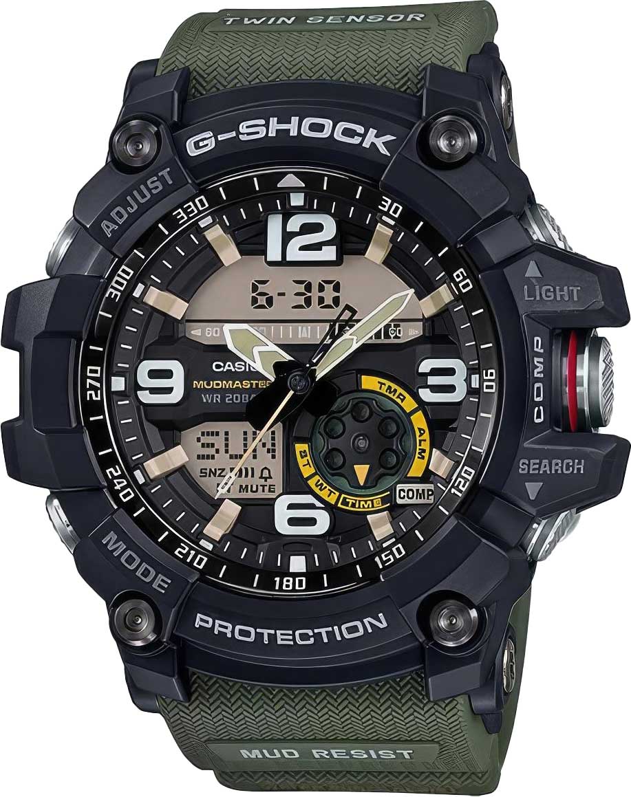 Японские наручные часы Casio G-SHOCK GG-1000-1A3 с хронографом