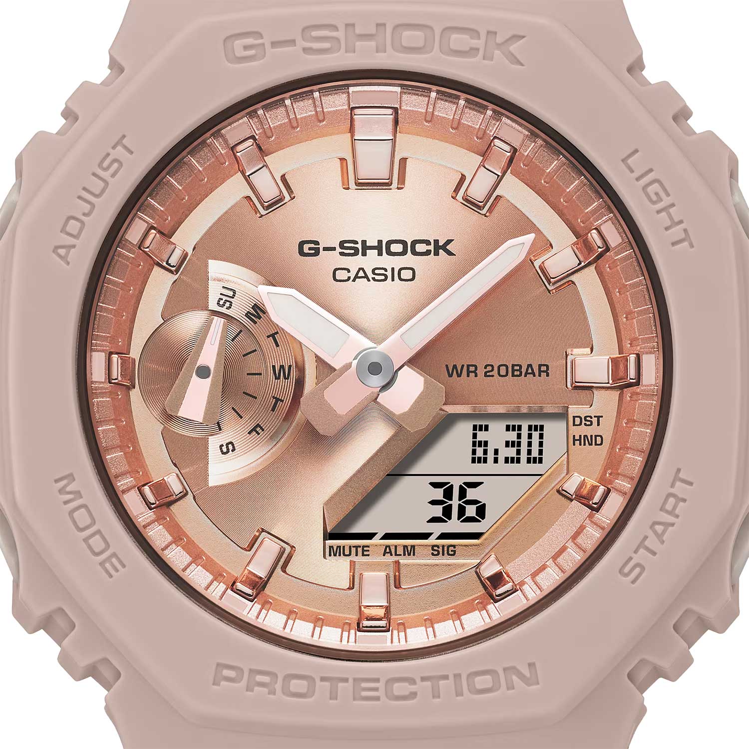 Японские наручные часы Casio G-SHOCK GMA-S2100MD-4A с хронографом