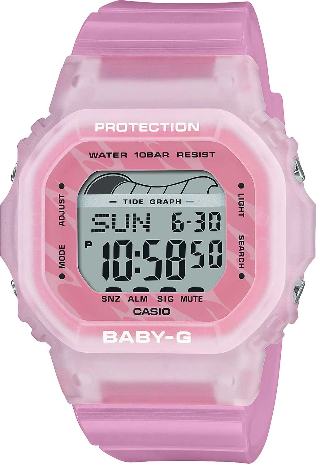 Японские наручные часы Casio Baby-G BLX-565S-4E с хронографом