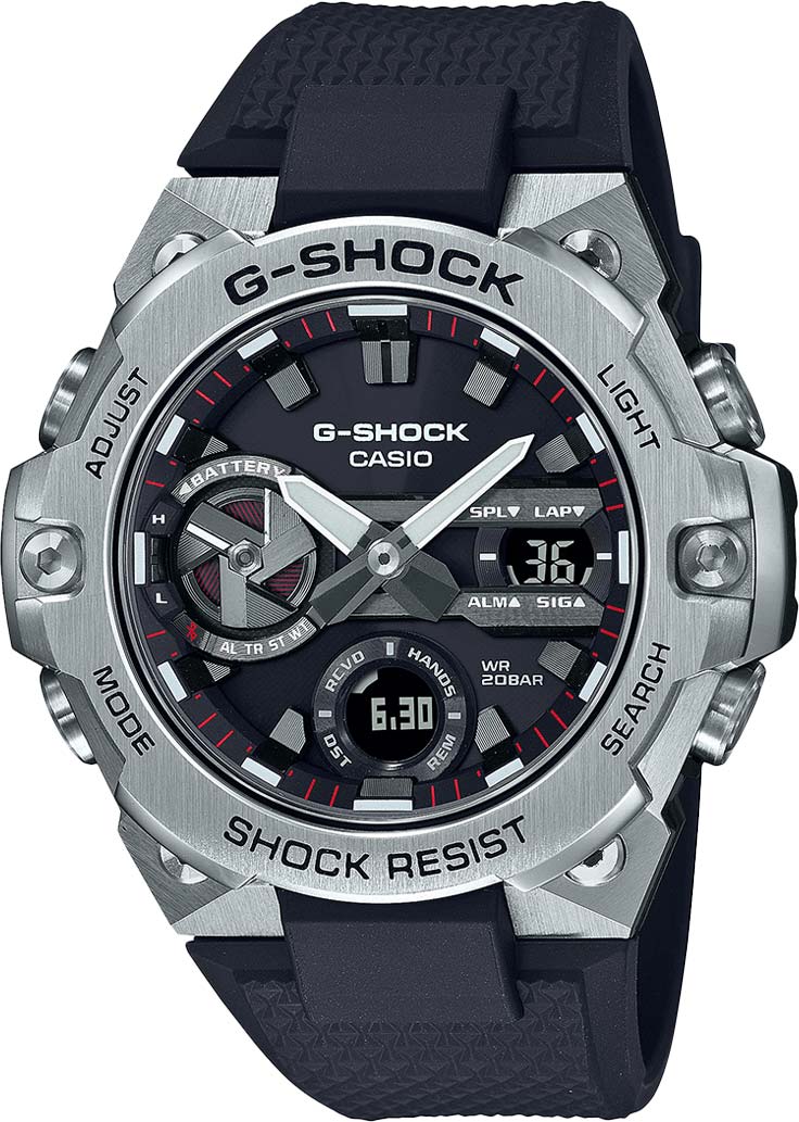 Японские наручные часы Casio G-SHOCK GST-B400-1AER с хронографом