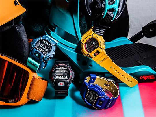 Японские наручные часы Casio G-SHOCK GLS-6900-9E с хронографом