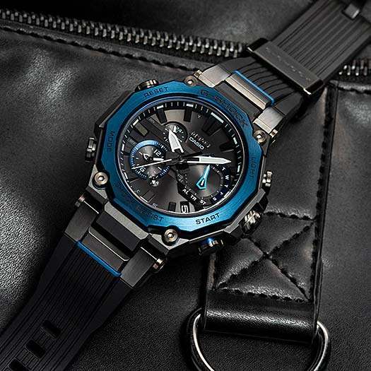 Японские наручные часы Casio G-SHOCK MTG-B2000B-1A2ER с хронографом
