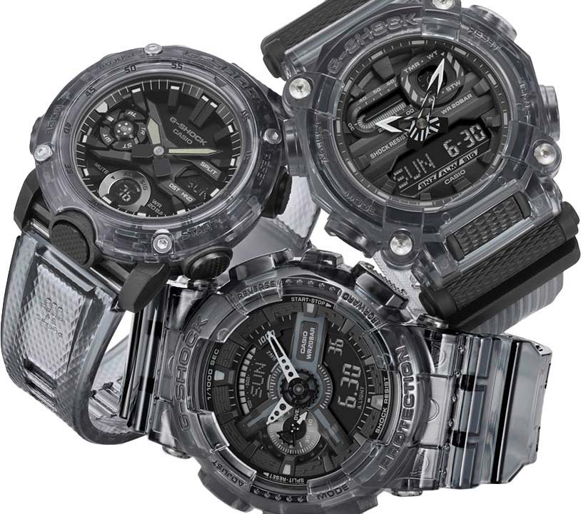 Японские наручные часы Casio G-SHOCK GA-900SKE-8AER с хронографом
