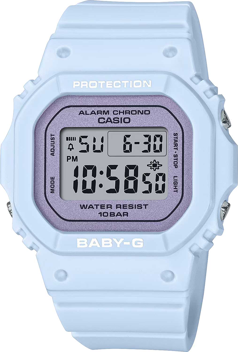 Японские наручные часы Casio Baby-G BGD-565SC-2 с хронографом