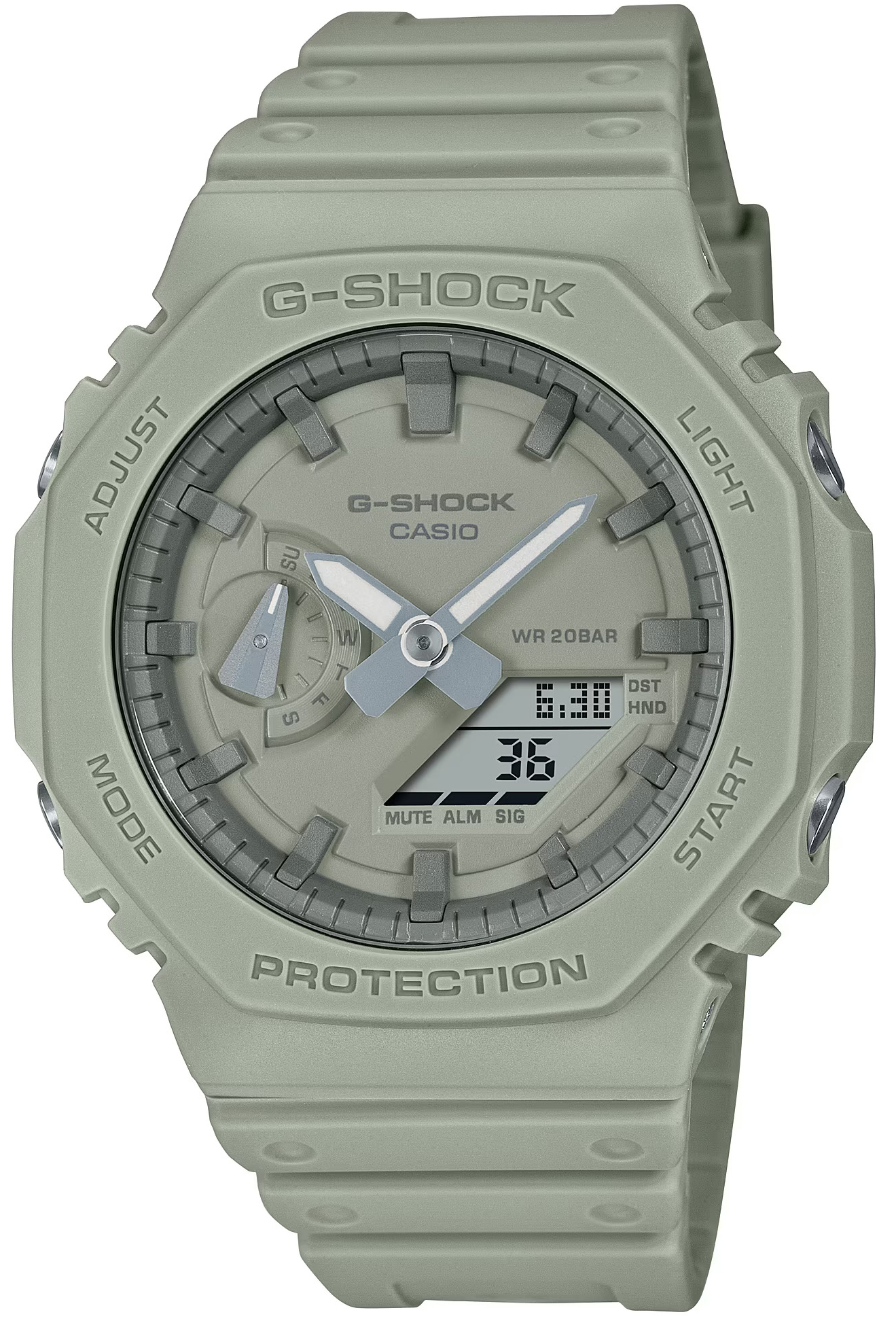 Японские наручные часы CASIO G-SHOCK GA-2100NC-3A