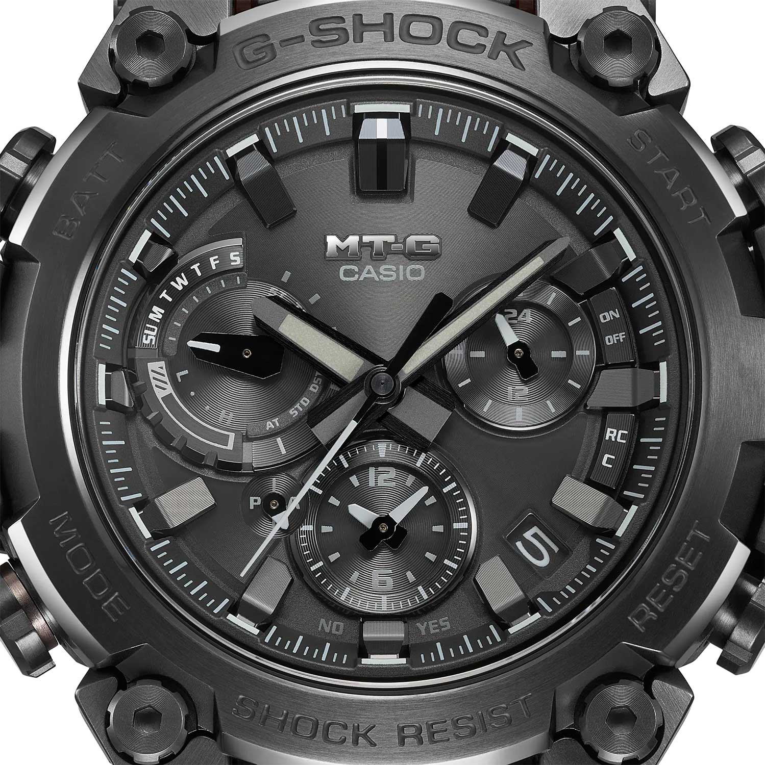 Японские наручные часы Casio G-SHOCK MTG-B3000B-1AER с хронографом