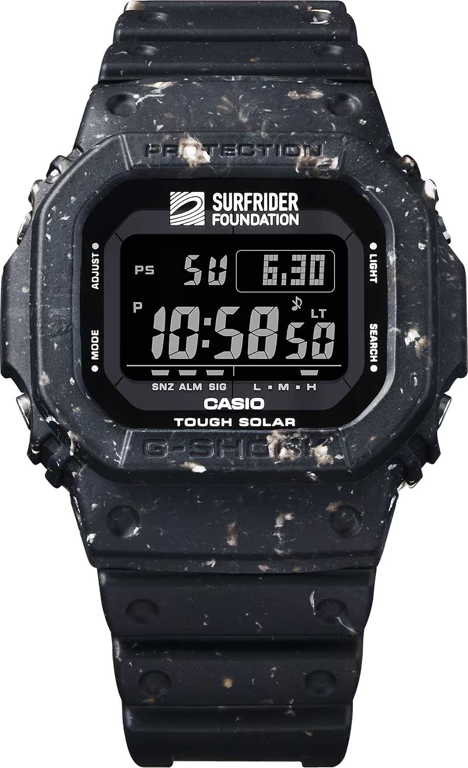 Японские наручные часы Casio G-SHOCK G-5600SRF-1 с хронографом