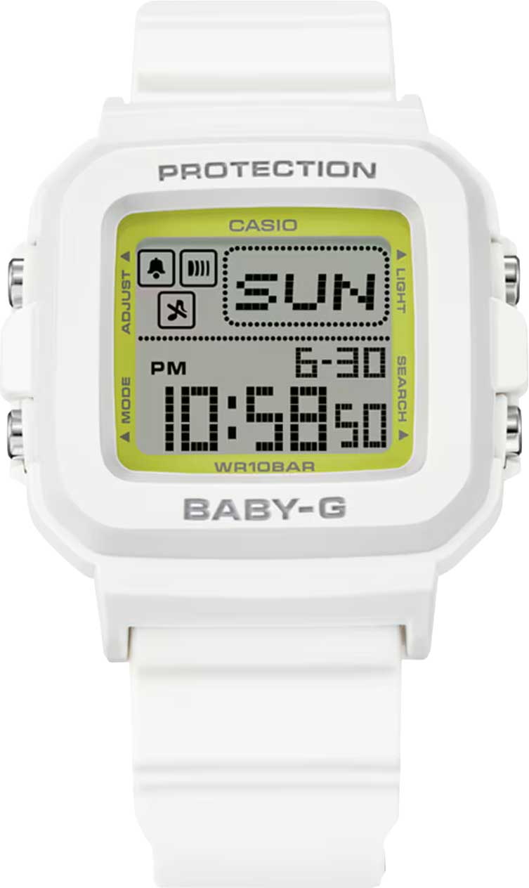 Японские наручные часы Casio Baby-G BGD-10K-7 с хронографом