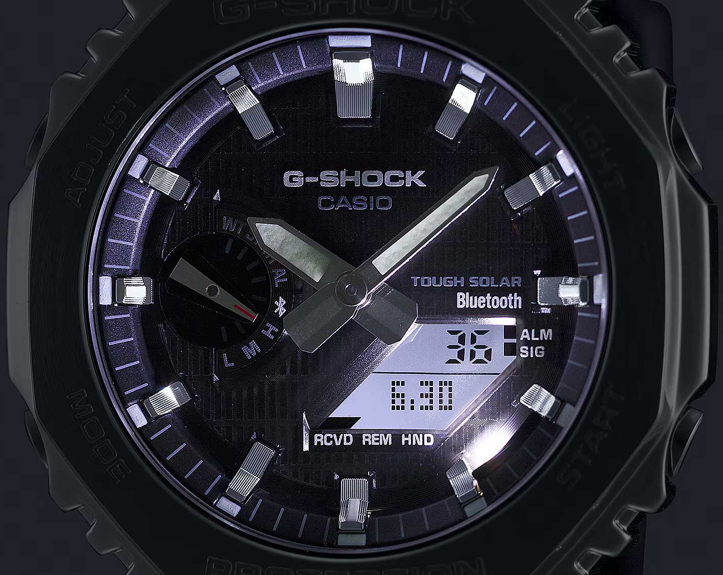 Японские наручные часы Casio G-SHOCK GBM-2100-1A с хронографом