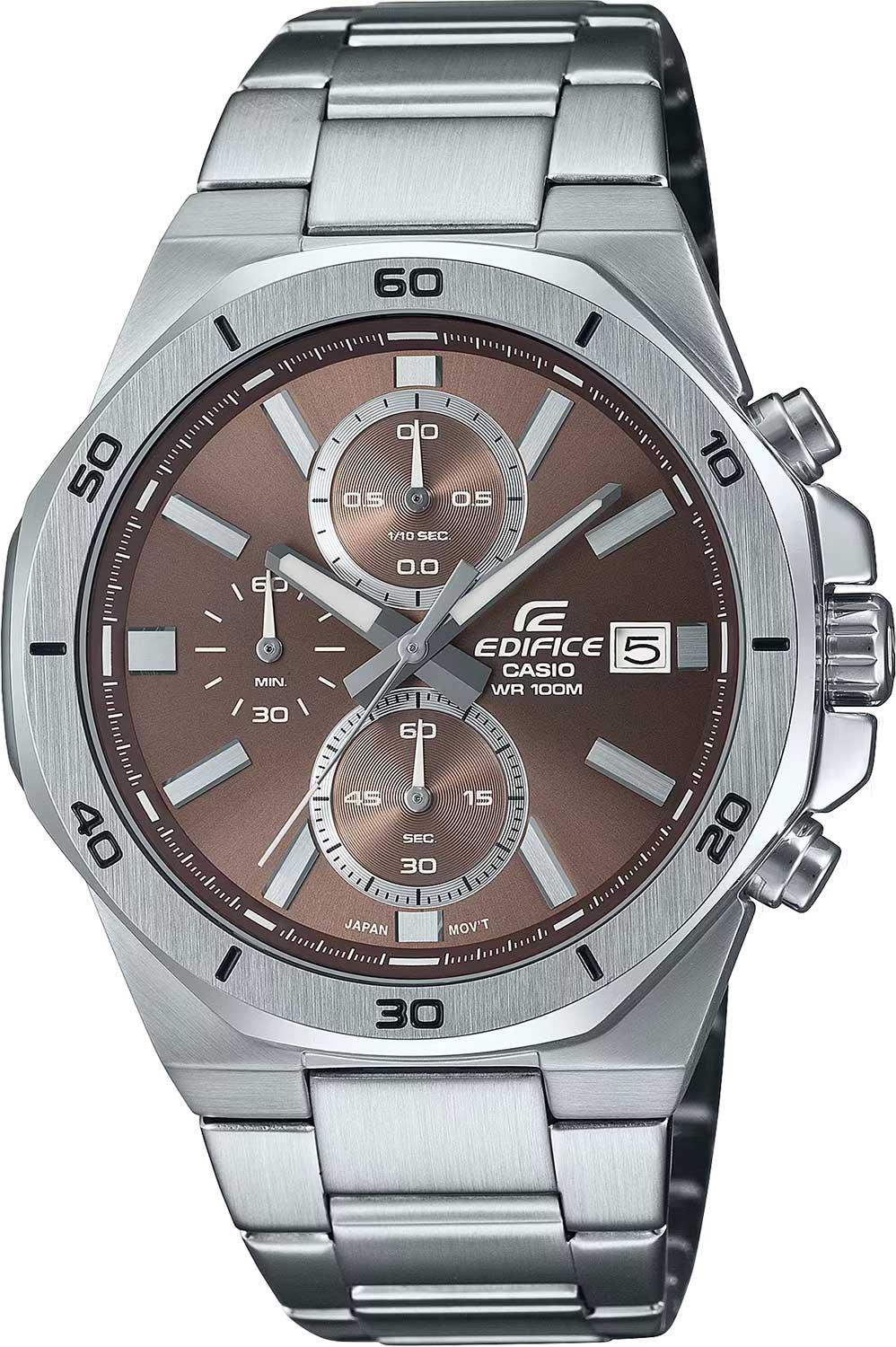 Японские наручные часы Casio Edifice EFV-640D-5A с хронографом