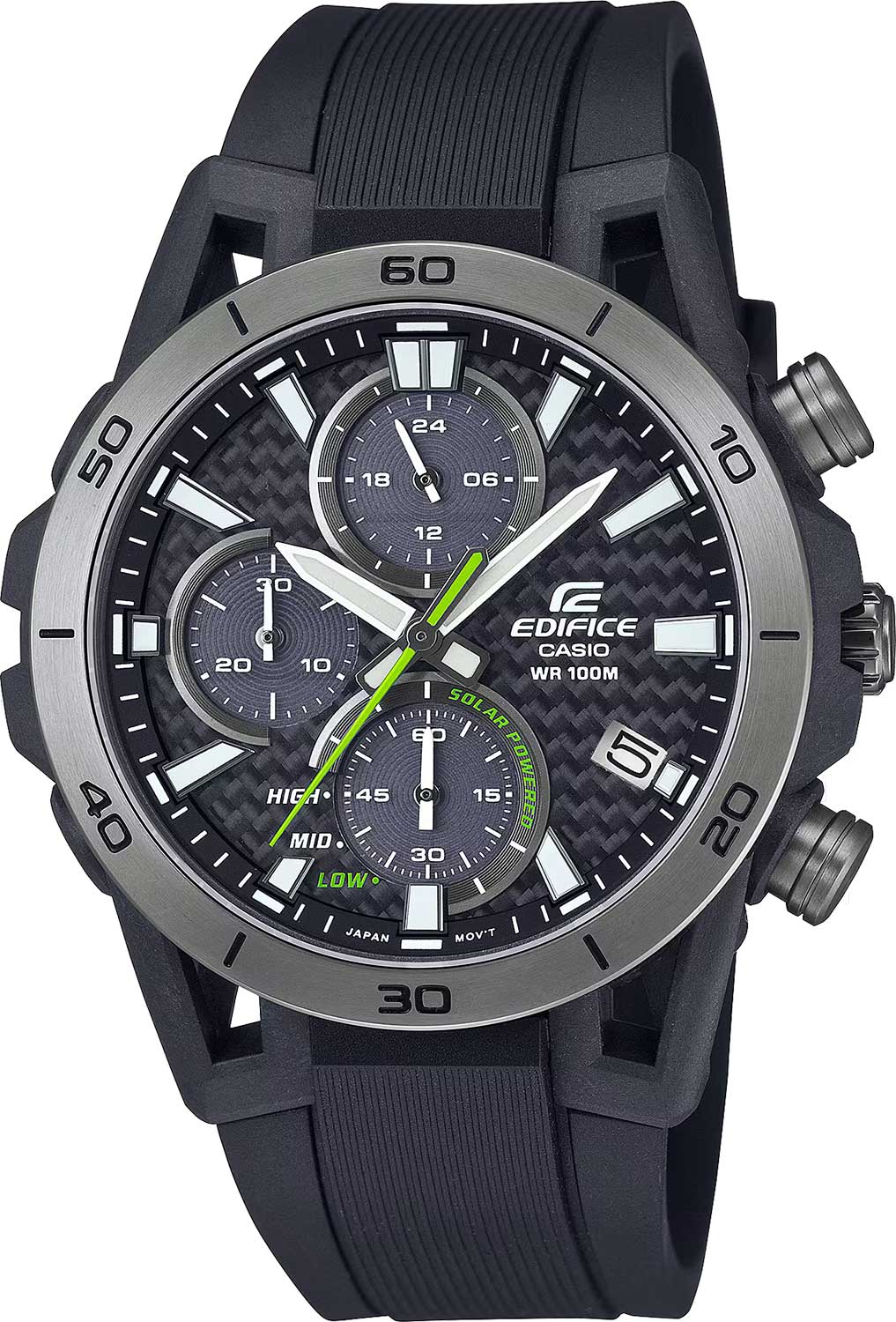 Японские наручные часы Casio Edifice EQS-960PB-1A с хронографом