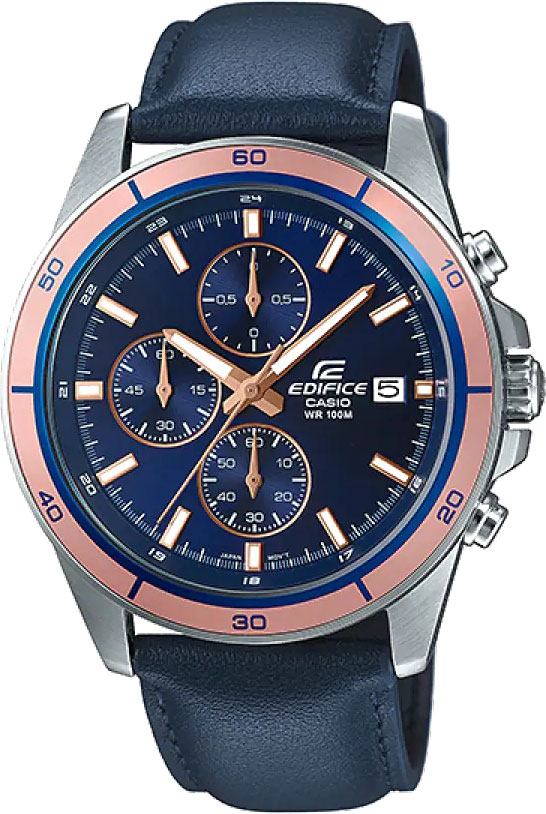 Японские наручные часы Casio Edifice EFR-526L-2A с хронографом