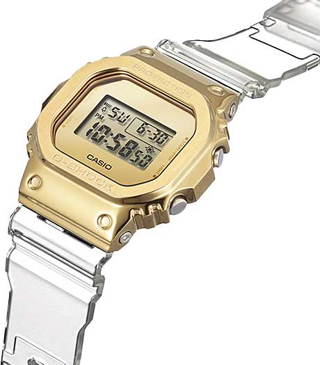 Японские наручные часы Casio G-SHOCK GM-5600SG-9ER с хронографом