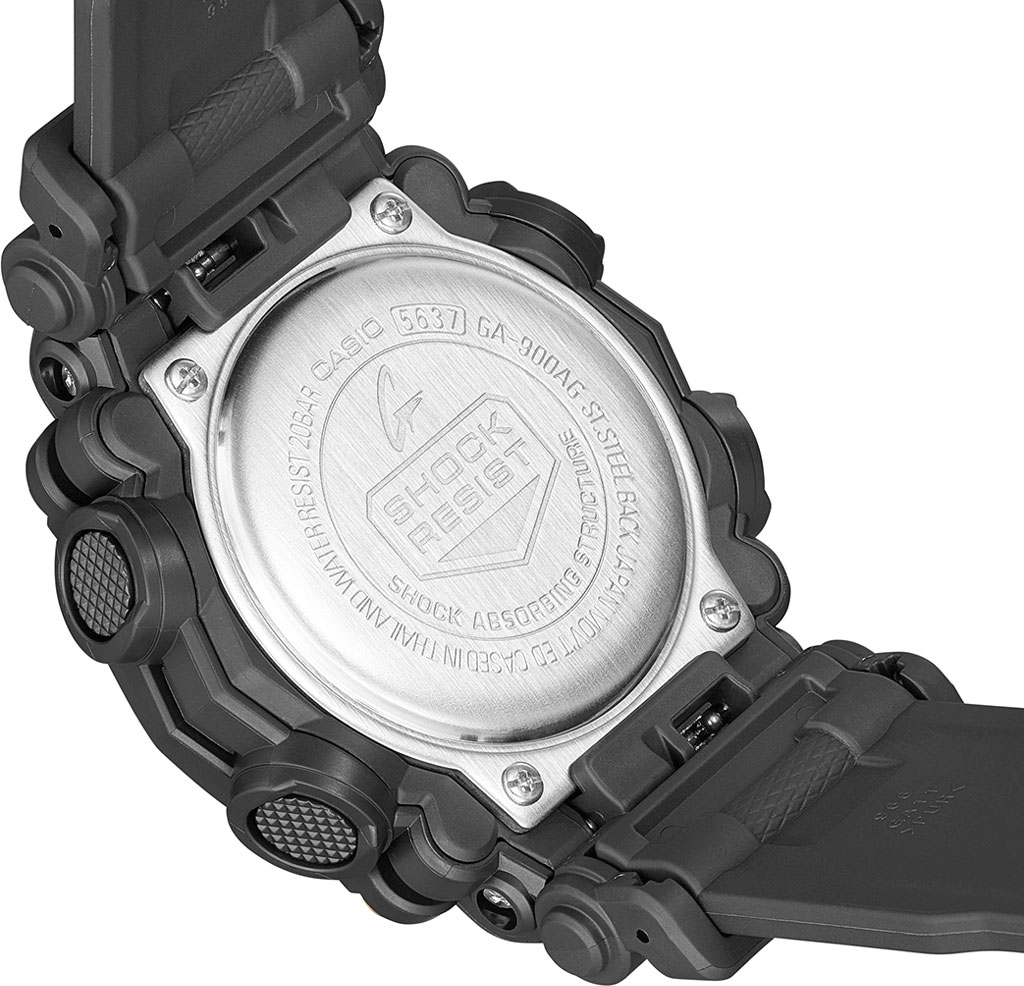 Японские наручные часы Casio G-SHOCK GA-900AG-1AER с хронографом