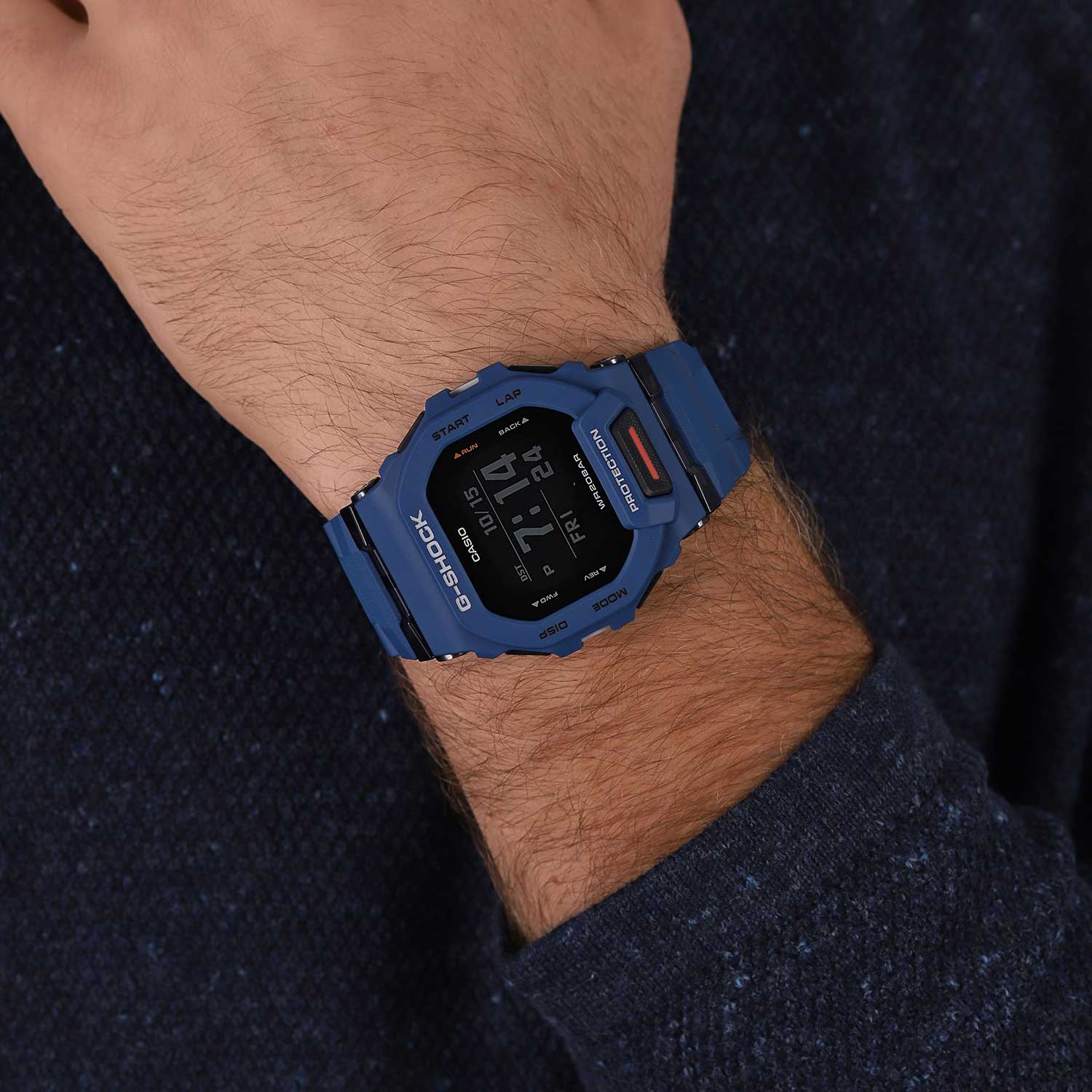 Японские спортивные наручные часы Casio G-SHOCK GBD-200-2ER с хронографом