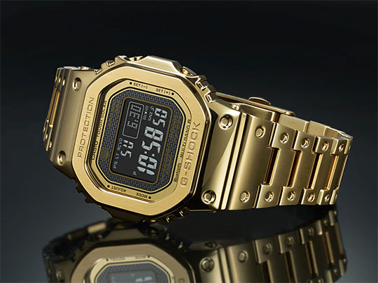 Японские наручные часы Casio G-SHOCK GMW-B5000GD-9E с хронографом