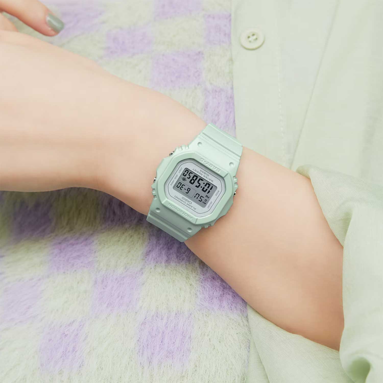 Японские наручные часы Casio Baby-G BGD-565SC-3 с хронографом