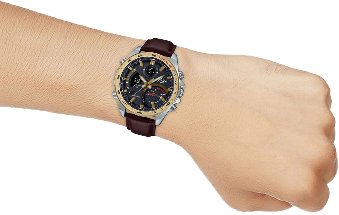 Японские наручные часы Casio Edifice ECB-900GL-1ADR с хронографом