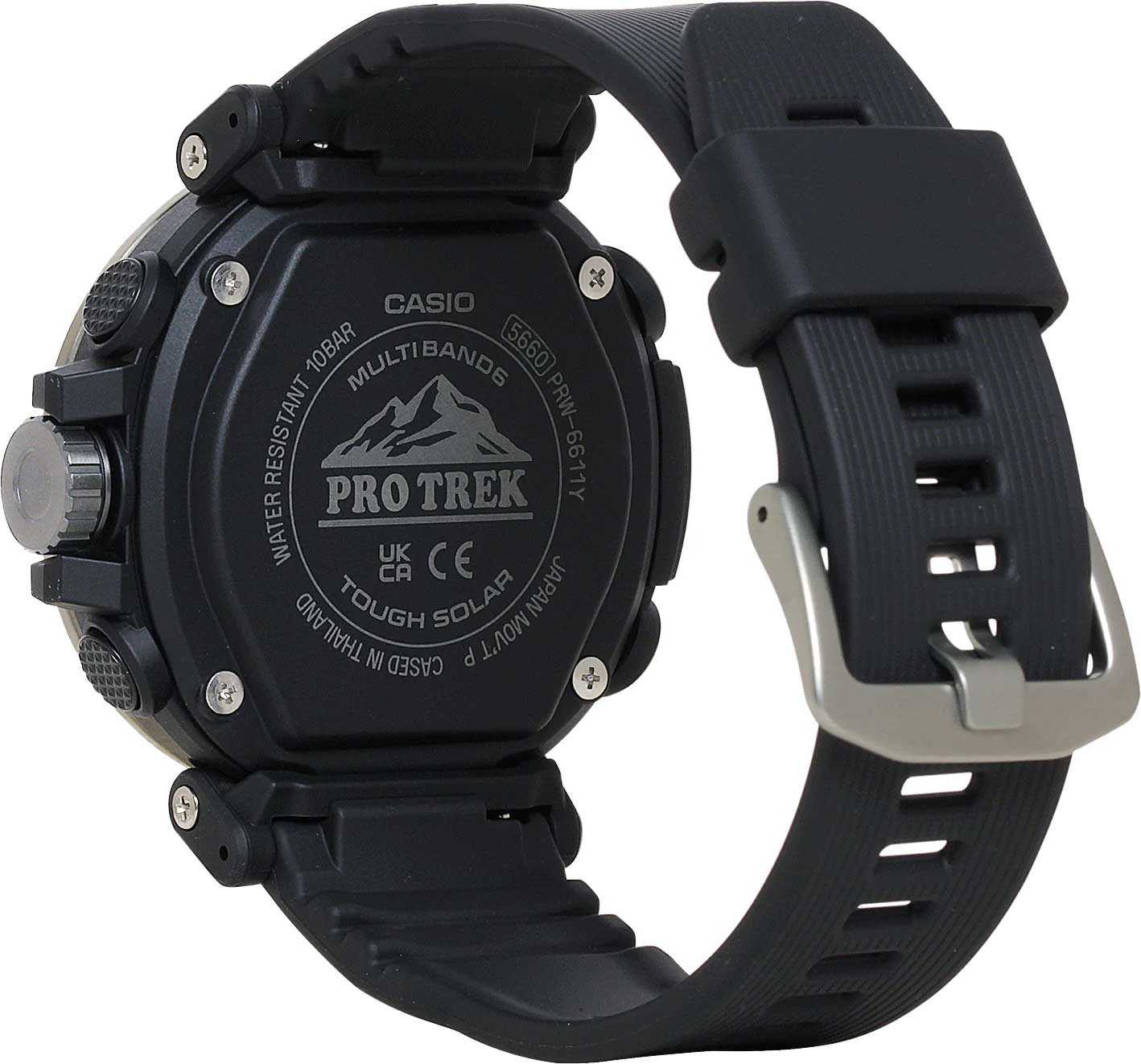 Японские наручные часы Casio Pro Trek PRW-6611Y-1ER с хронографом